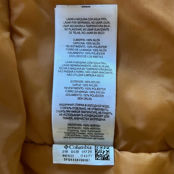 Columbia Omni-Heat Insulated Kids Winter Color Block Youth Grow System  - Size M - Picture 8 of 9